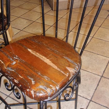El Mariachi - EM has the best decor. I seriously wanted to steal this chair. So cool! - Mexican Near Me - Beaumont, California