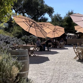 Sunstone Winery - Outdoor Patio - Wine Tasting Room Near Me - Santa Ynez, California