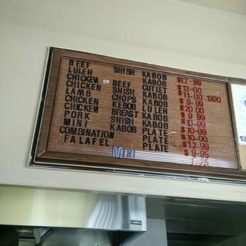 Mini Kabob - Prices as of 7.23.16 - Armenian Near Me - Glendale, California