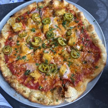 Oak & Stone - The Hawaiian pizza - Pizza Near Me - Bradenton, Florida Oak & Stone - The Hawaiian pizza - Pizza Near Me - Bradenton, Florida