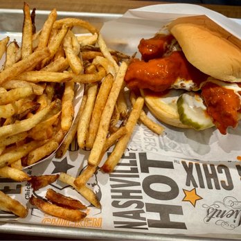 Super Chix - Buffalo Ranch Fried Chicken Sandwich  Rosemary Fries - Chicken Shop Near Me - Sparks, Nevada