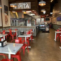 PITA Mediterranean Street Food - Canton - Dining area