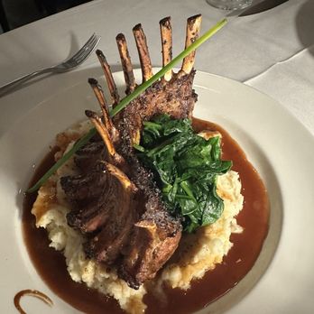 Chef Adrianne's Vineyard Restaurant and Bar - New Zealand Lamb Rack - Steakhouses Near Me - Miami, Florida