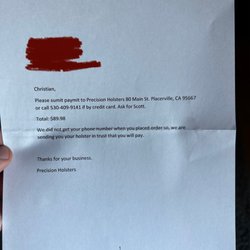 A note from the owner