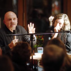 Ulrich Dombrowsky - Lesung mit Tiziano Scarpa (Mod. Barbara Krohn)