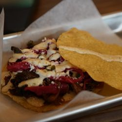 Tool Shed Brewing Company - Notorious P.I.G BBQ Pork Tostadas sold at the Brewery