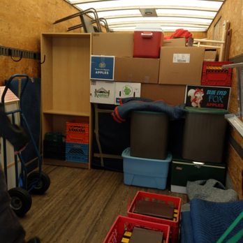 Local Experienced Movers - Halfway done unloading. - Movers Near Me Local Experienced Movers - Halfway done unloading. - Movers Near Me
