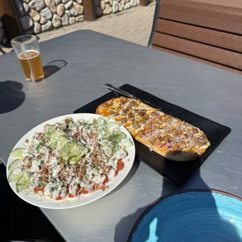 Dixie Saloon - Wedge Salad and Flatbread pizza - Bars Near Me - Mackinaw City, Michigan