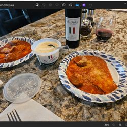 DeFalco Family Wines And Foods - Customer dinner