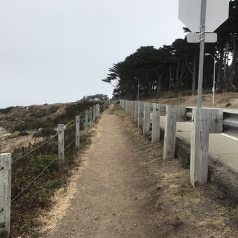 Baker Beach - Trail to the beach that's near the parking lot - Parks Near Me - San Francisco, California Baker Beach - Trail to the beach that's near the parking lot - Parks Near Me - San Francisco, California
