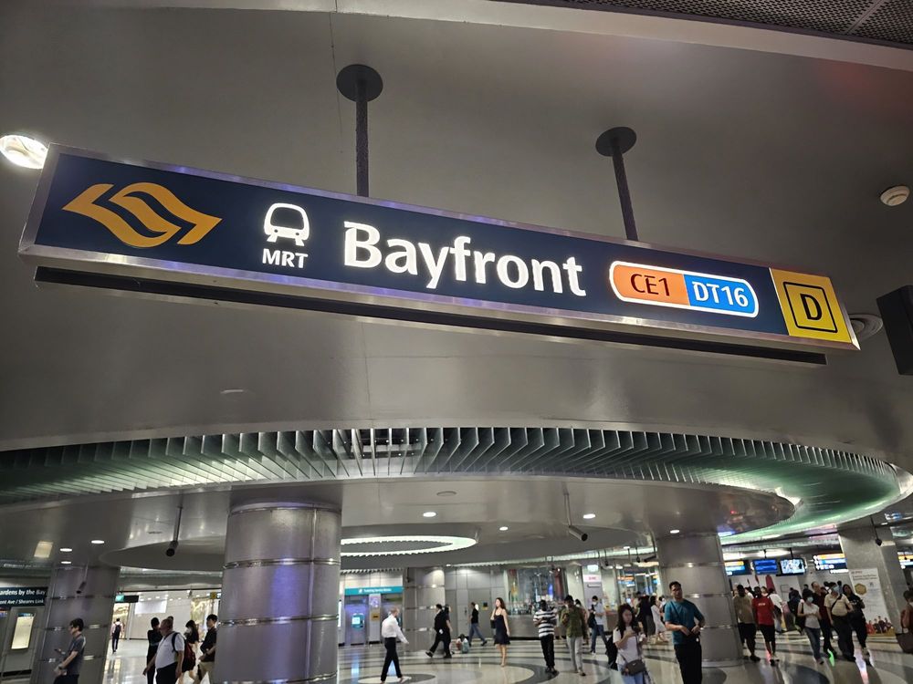 BAYFRONT MRT STATION