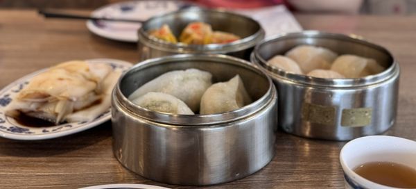 Historical dim sum teahouse interior