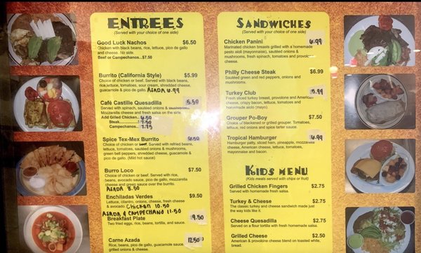 Menu photo 2 Cafe Castillo Birmingham, AL Menu photo 2 Cafe Castillo Birmingham, AL