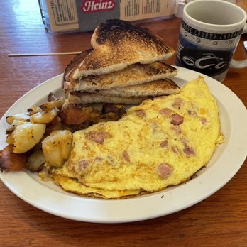 Eggs N'at - 4 egg omelette with ham and cheese - Breakfast & Brunch Near Me - Coraopolis, Pennsylvania Eggs N'at - 4 egg omelette with ham and cheese - Breakfast & Brunch Near Me - Coraopolis, Pennsylvania