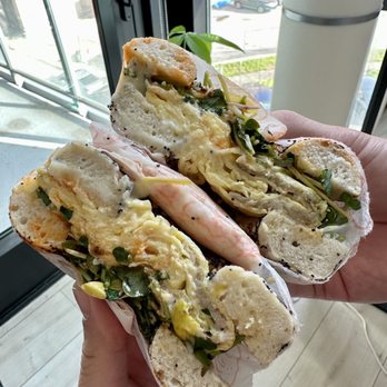 Pearl’s Bagels - El Pollito on everything bagel - Bagels Near Me - Washington, DC, District of Columbia Pearl’s Bagels - El Pollito on everything bagel - Bagels Near Me - Washington, DC, District of Columbia