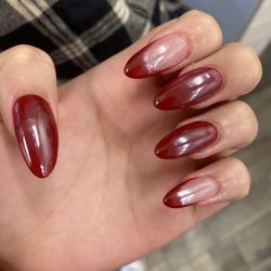 D Nails - this is what I left with, super thick and bulky.
