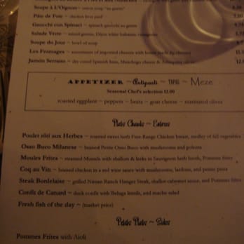 Bistro Moulin - sorry it was a lil dark - Wine Bars Near Me - Monterey, California