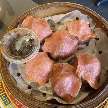 Dumpling Den - 6 Piece Kimchi Pork Dumplings - Shanghainese Near Me - Fort Lee, New Jersey Dumpling Den - 6 Piece Kimchi Pork Dumplings - Shanghainese Near Me - Fort Lee, New Jersey