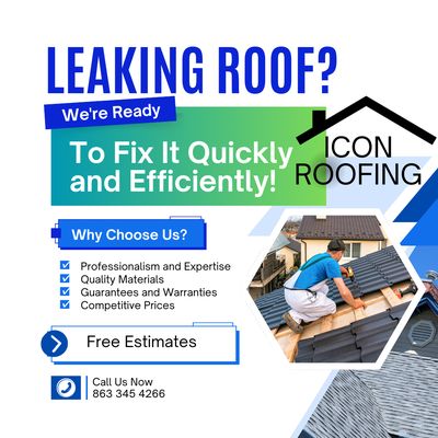 Icon Roofing Logo