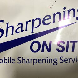 Sharpening On Site