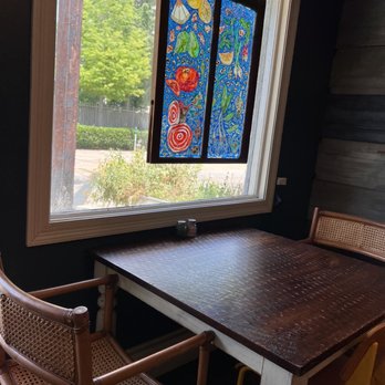 Scratch Farm Kitchen - Lovely place to dine at a tables with stained glass art! - Breakfast & Brunch Near Me - Lafayette, Louisiana Scratch Farm Kitchen - Lovely place to dine at a tables with stained glass art! - Breakfast & Brunch Near Me - Lafayette, Louisiana