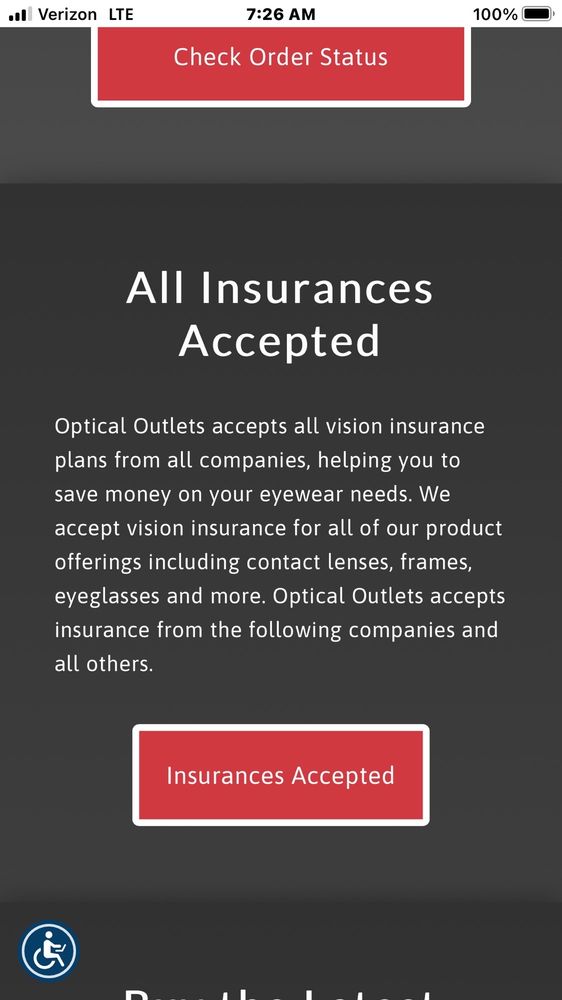 OPTICAL OUTLETS Updated August 2024 15 Reviews 3324 W University