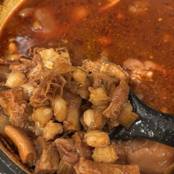 Super Valle Meat Market - Honeycomb tripe in the menudo - Meat Shops Near Me - Leander, Texas Super Valle Meat Market - Honeycomb tripe in the menudo - Meat Shops Near Me - Leander, Texas