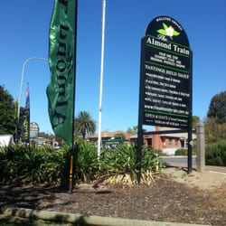 The Almond Train - The Almond Train Signage