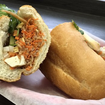 Banh Mi Bar Restaurant - Vegan Banh Mi, total yumminess! - Sandwiches Near Me - New Westminster, British Columbia