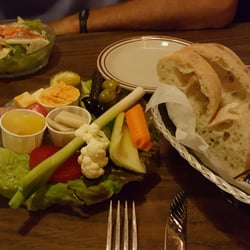 Redwood Steak House - We enjoyed the relish tray. And actually, there's a lot of love that goes into these.