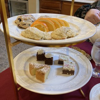 The Inn on Negley - Scones and cookies at holiday tea - Bed & Breakfast Near Me - Pittsburgh, Pennsylvania