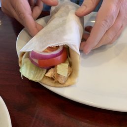 Grilled Chicken Pita