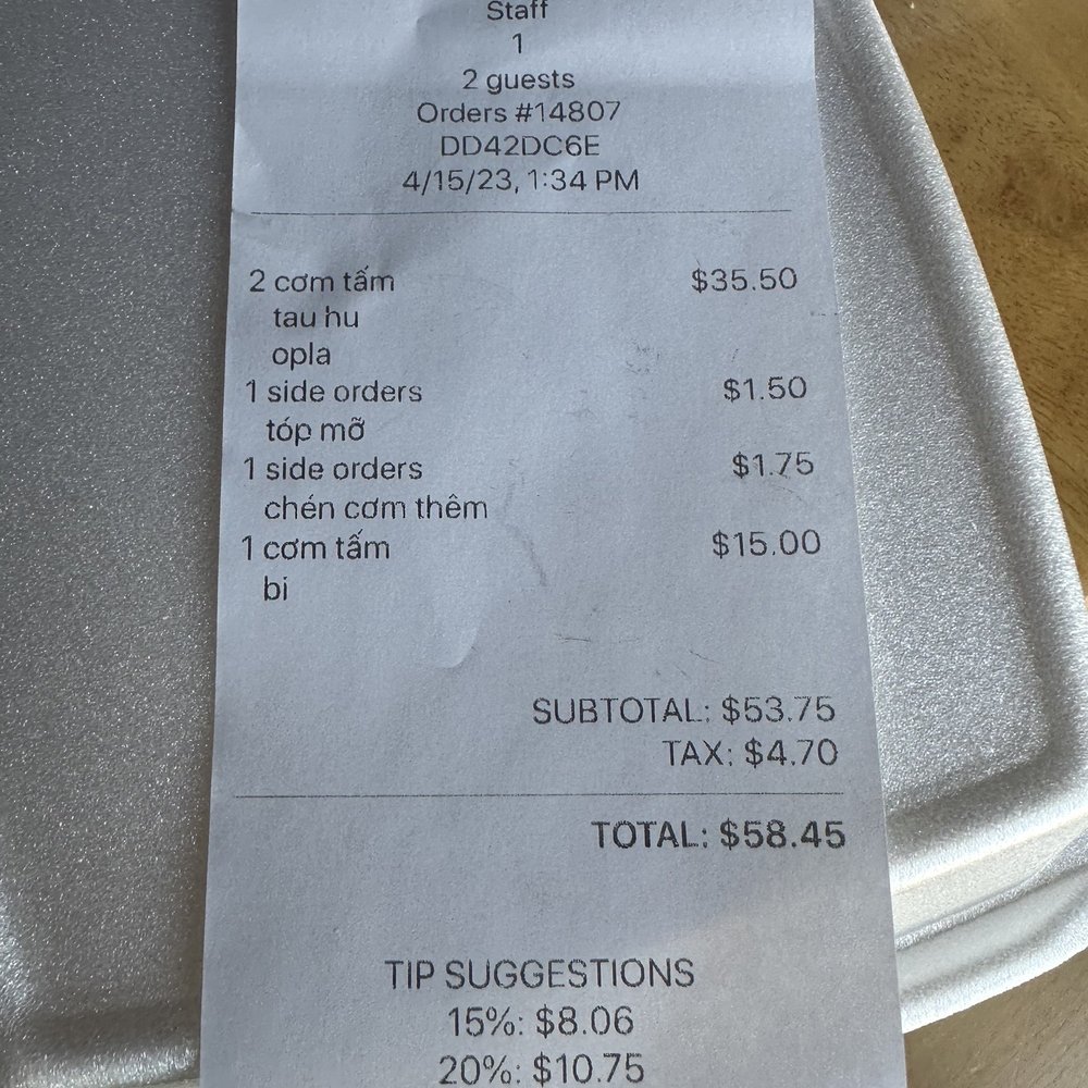 Com Tam Bui - Vietnamese Near Me - Garden Grove, California