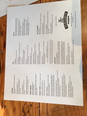 Menu photo 8 Versante Hearth + Bar Park City, UT