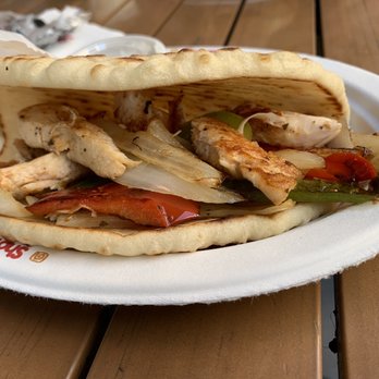 Showmars - Santorini chicken pita - Southern Near Me - Durham, North Carolina