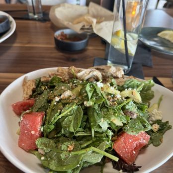 Flecha Cantina - Watermelon & chicken salad! - Mexican Near Me - Newport Beach, California Flecha Cantina - Watermelon & chicken salad! - Mexican Near Me - Newport Beach, California