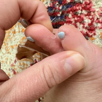 Nail Spirations - This is after I cleaned my cut when I came home. It is deeper on the bottom. They were not worried about getting it cleaned up there. - Nail Salons Near Me - Colonial Heights, Virginia
