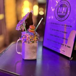 Freakshake outdoors by the fire on the glider (rocking couches and table) Freakshake outdoors by the fire on the glider (rocking couches and table)