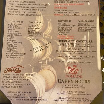 Nomads Canteen - Menu - Comfort Food Near Me - San Clemente, California Nomads Canteen - Menu - Comfort Food Near Me - San Clemente, California