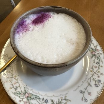 Hiraya Cafe  - Ube Latte - Filipino Near Me - Washington, DC, District of Columbia
