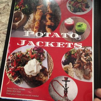 Potato Jackets - Menu cover Aug 2019 - Halal Near Me - Niagara Falls, Ontario Potato Jackets - Menu cover Aug 2019 - Halal Near Me - Niagara Falls, Ontario