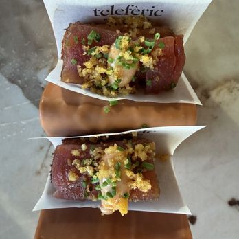 Teleferic Barcelona - Crab Croquetas - Spanish Near Me - Long Beach, California Teleferic Barcelona - Crab Croquetas - Spanish Near Me - Long Beach, California