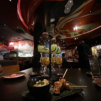 Sushisamba - Cocktail Tree and Seabass - Asian Fusion Near Me - Las Vegas, Nevada