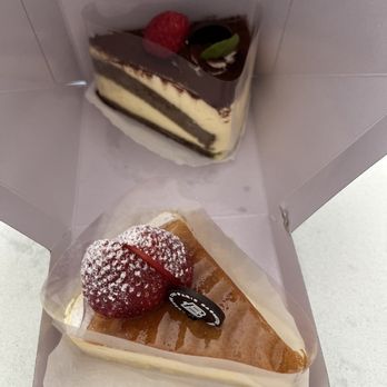 Paris Baguette - Too: tiramisu cake Bottom: soufflé cheesecake - Bakeries Near Me - Fremont, California Paris Baguette - Too: tiramisu cake Bottom: soufflé cheesecake - Bakeries Near Me - Fremont, California