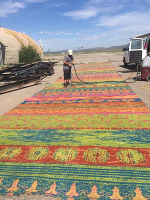 Oriental Rugs - John's Steam Cleaning Service is a featured member of the Santa Fe, New Mexico community, with over 40 years of experience in the area. You can place your trust in our cleaning to be long lasting and child and pet safe. John's Steam Cleaning Service is a mobile service that will come to you and clean all of your household fabrics and even clean the carpets and upholstery of your recreational vehicles.