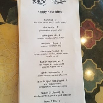 Mamnoon - HH menu - Lebanese Near Me - Seattle, Washington Mamnoon - HH menu - Lebanese Near Me - Seattle, Washington