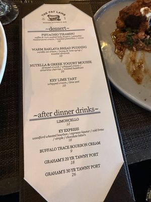 Menu photo 4 The Fat Lamb Louisville, KY