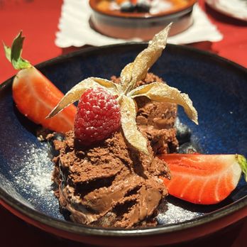 Restaurant Walliserstube - Chocolate mousse - International Near Me - Zermatt, VS