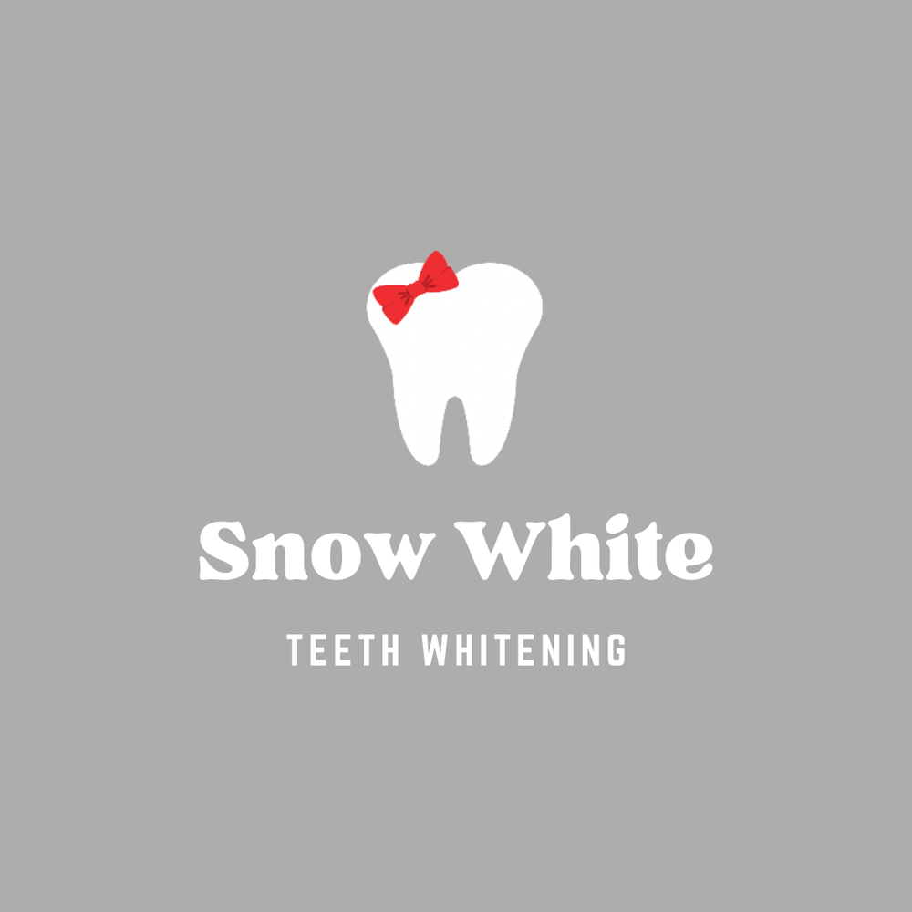 Snow White Teeth Whitening Logo