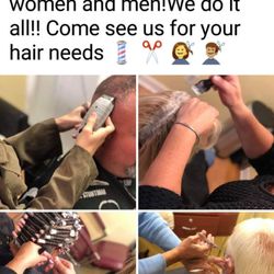 Upper Cutz Barber Shop /Salon - Hard at work